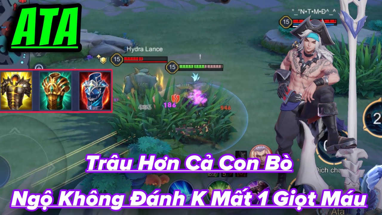 ATA Liên Quân || Trâu Hơn Cả Con Bò Giao Tranh 500 Hiệp Vẫn Còn Máu 19 Phút Cực Căng