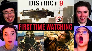 REACTING to *District 9* THIS MOVIE IS INSANE!! (First Time Watching) Sci-fi Movies screenshot 4