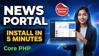 News Portal Installation | Complete Setup Guide | Core PHP
