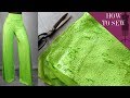 How I Sew Garments Using Sequins Fabric| Sequin Pants Tutorial