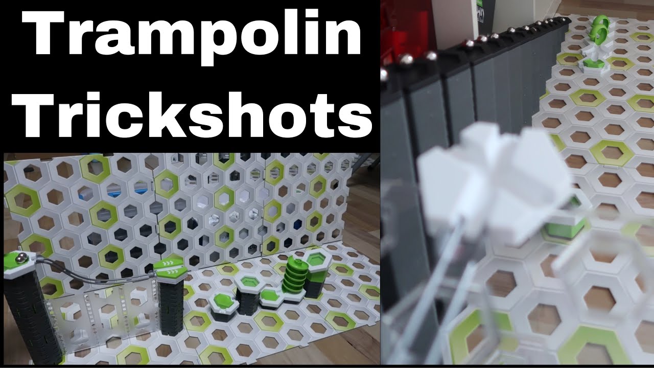 New Update 2 krasse Gravitrax Trampolin Trickshots