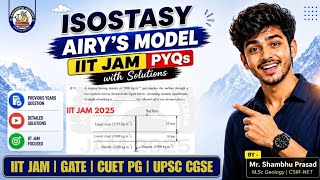# Airy Isostasy Numerical | Two-Layer Crust Problem | Depth of Melting Calculation | JAM2025⚒️🌍⚒️