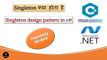 singleton design pattern in c# | design patterns | Technical Fundaa