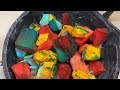 ASMR Dyed Gymchalk Crushes ASMR 2x SPEED UP | BliSsful Chalk |
