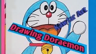 Drawing Doraemon  easily/ارسم دورايمون بطريقة مبسطة /Dessiner Doraemon