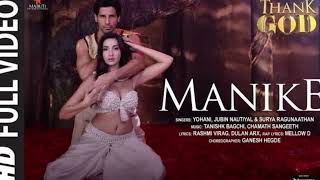 Manike (Full Video): Thank God | Nora,Sidharth| Tanishk,Yohani,Jubin,Surya R |Rashmi Virag|Bhushan K Resimi