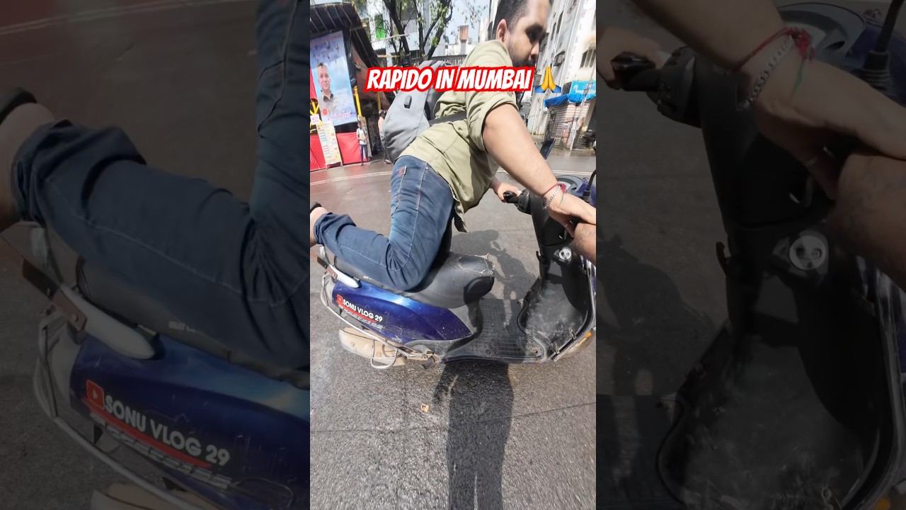 😱 RAPIDO IN MUMBAI 🙏