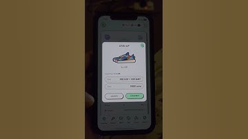 leveling up from level 29 to 30 on STEPN APP with uncommon walker #stepn #gmt #gst #crypto #solana