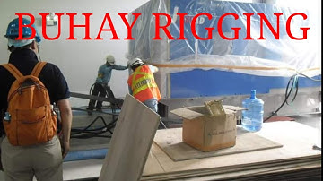 LIFTING TO POSITIONING OF JSW INJECTION MACHINE USING 80TONS CRANE / AIR CASTER | BUHAY RIGGING