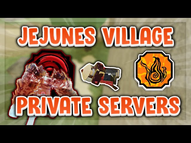 JEJUNES PRIVATE SERVER CODES!!! Shindo Life Roblox Jejunes New Village  Private Server Update Codes 