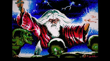 Enlightement: Druid 2 - Amstrad CPC - Short Gameplay