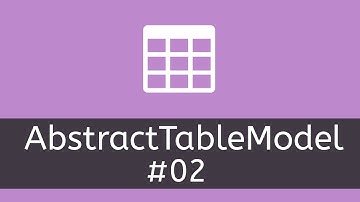 Como criar TableModel JTable do zero - #02 - AbstractTableModel
