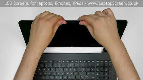 HP 250 G5 notebook screen replacement guide by LaptopScreen.co.uk