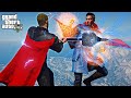 Gta 5  doctor strange vs thor  sorcerer supreme vs god of thunder