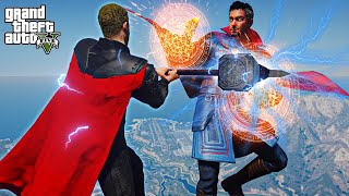 GTA 5 - Doctor Strange VS Thor | Sorcerer Supreme VS God of Thunder