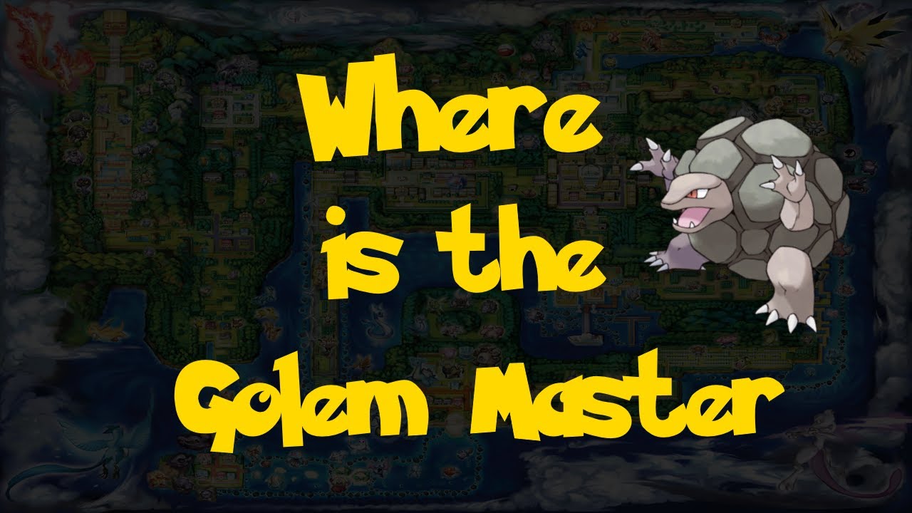 Where Is: The Golem Master (Pokemon: Let's Go, Pikachu!/Eevee! 