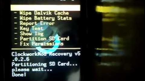 Partition SD card (INCREASE INTERNAL MEMORY)