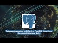 Database Integration in GIS using PostGIS: Boost Your Geospatial Database Skills