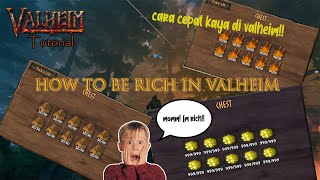 HOW TO BE RICH IN VALHEIM BY DUPLICATING ITEMS | TUTORIAL CARA CEPAT KAYA DI VALHEIM