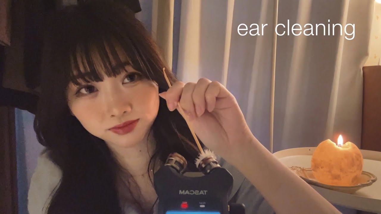 ASMR｜ちょっと耳かきしながら雑談🗣️囁き声（ear cleaning）