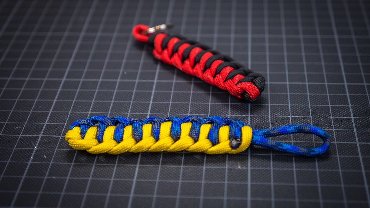 Paracord 13 Helix Lanyard YouTube