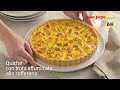 Quiche con trota affumicata