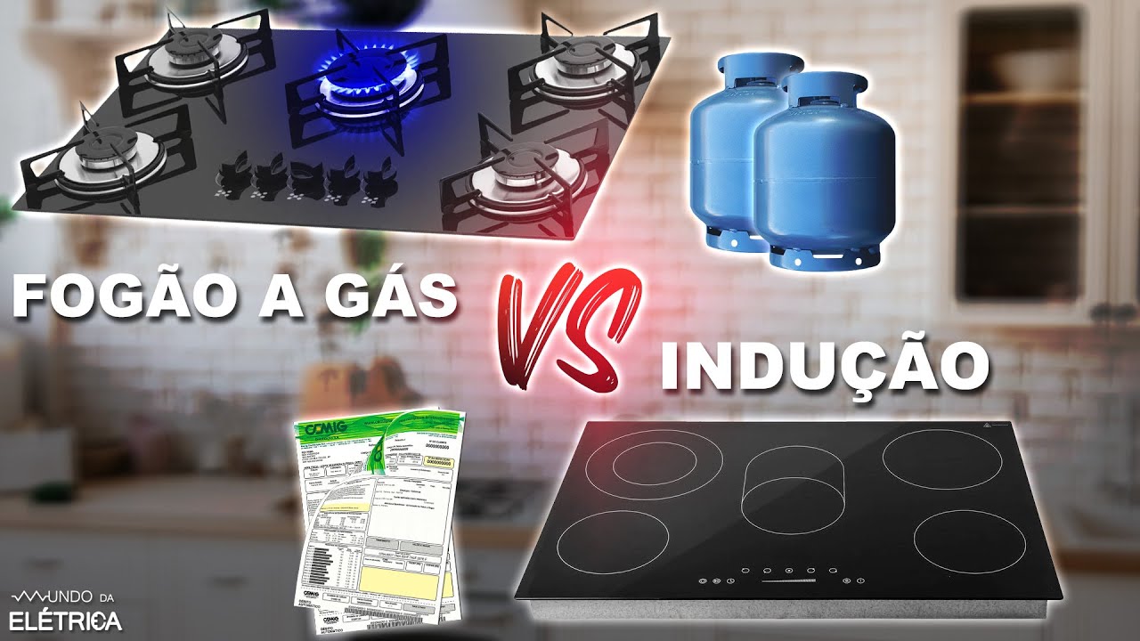 Fogão a GÁS ou Elétrico de INDUÇÃO? Descubra QUAL GASTA MENOS! - YouTube