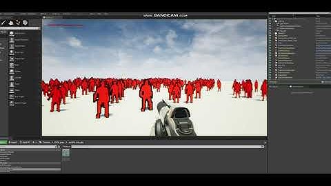 Crowd from Houdini to Unreal, zombie test.