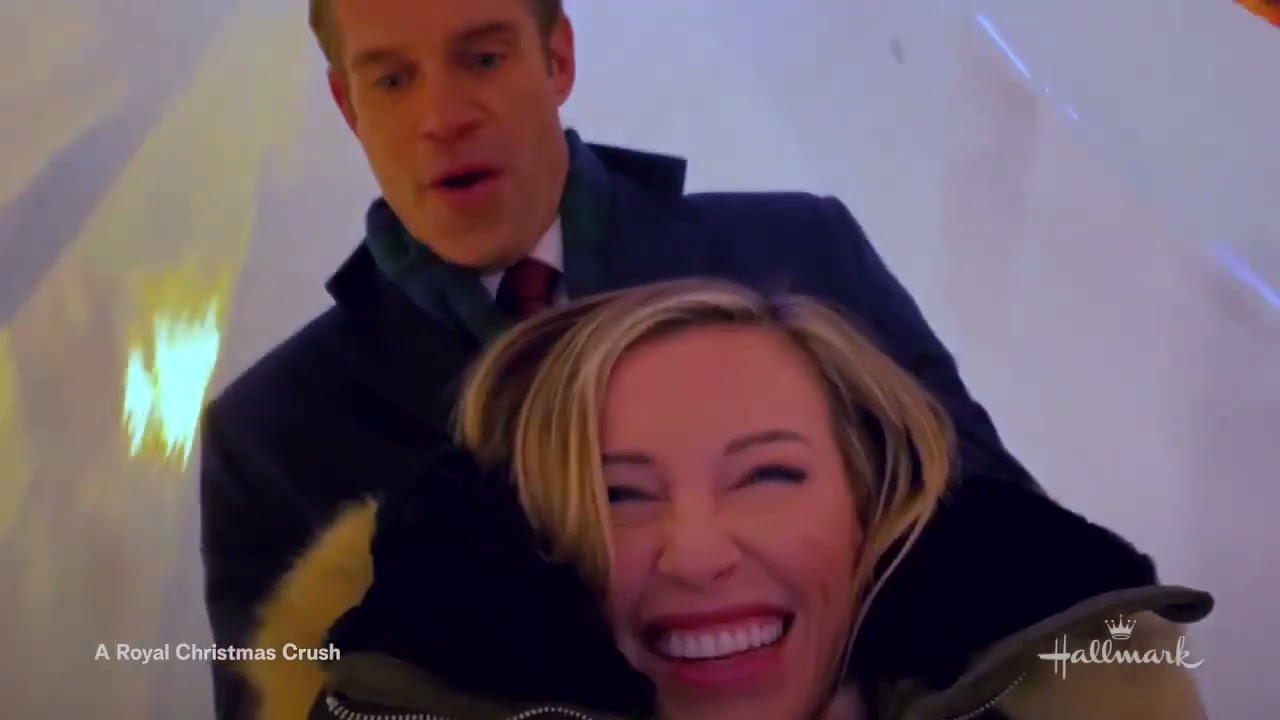 2023 A Royal Christmas Crush. Hallmark, Staring Katie Cassidy, Stephen Huszar and Kathryn Kohut