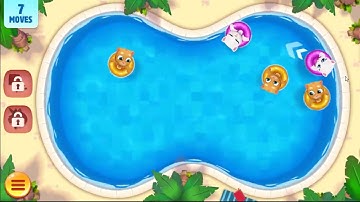 Talking Tom Pool Level 4 - NO BOOSTERS 🏊 | SKILLGAMING ✔️