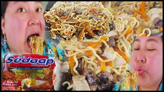 Download Lagu Mi Sedaap Noodles with Leftover Meat for my Lunch | Bani NZ MP3