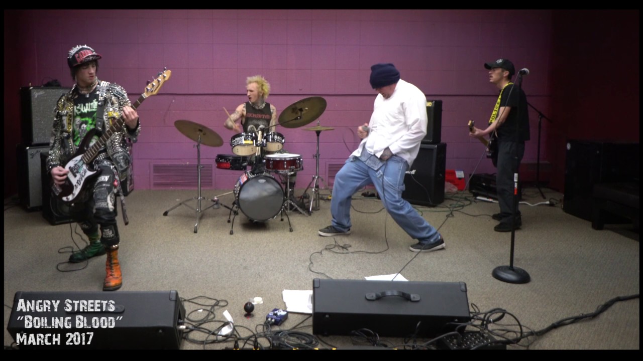 Angry Streets - Boiling Blood SLC Hardcore Punk