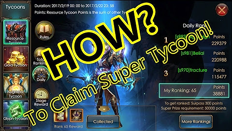 Legacy Of Discord- How to claim your SUPER TYCOON rewards!?