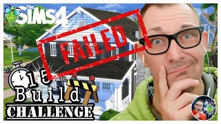 Sims 4 15min Build Challenge  #thesims4 #sims #sims4 #sims4challenges