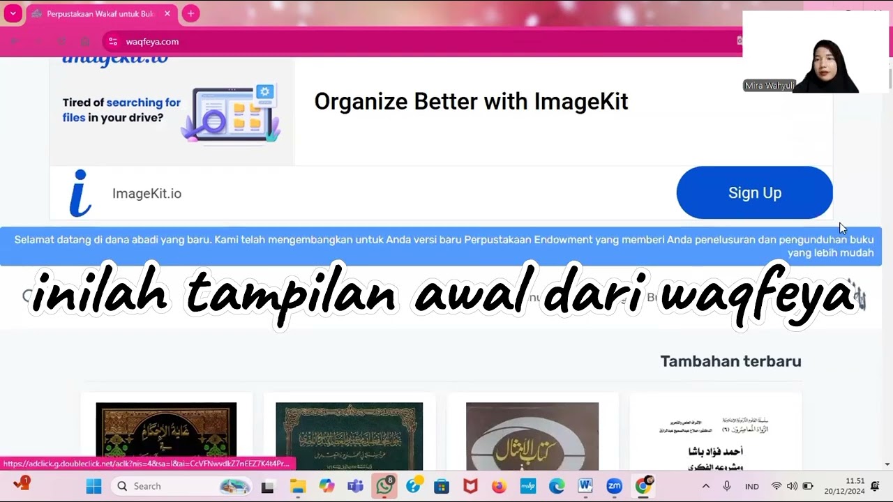 Cara mudah download kitab di Maktabah Al-Waqfeya (Waqfeya.com)