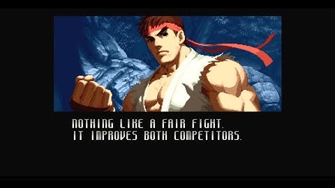 SVC Chaos Ryu Arcade Mode