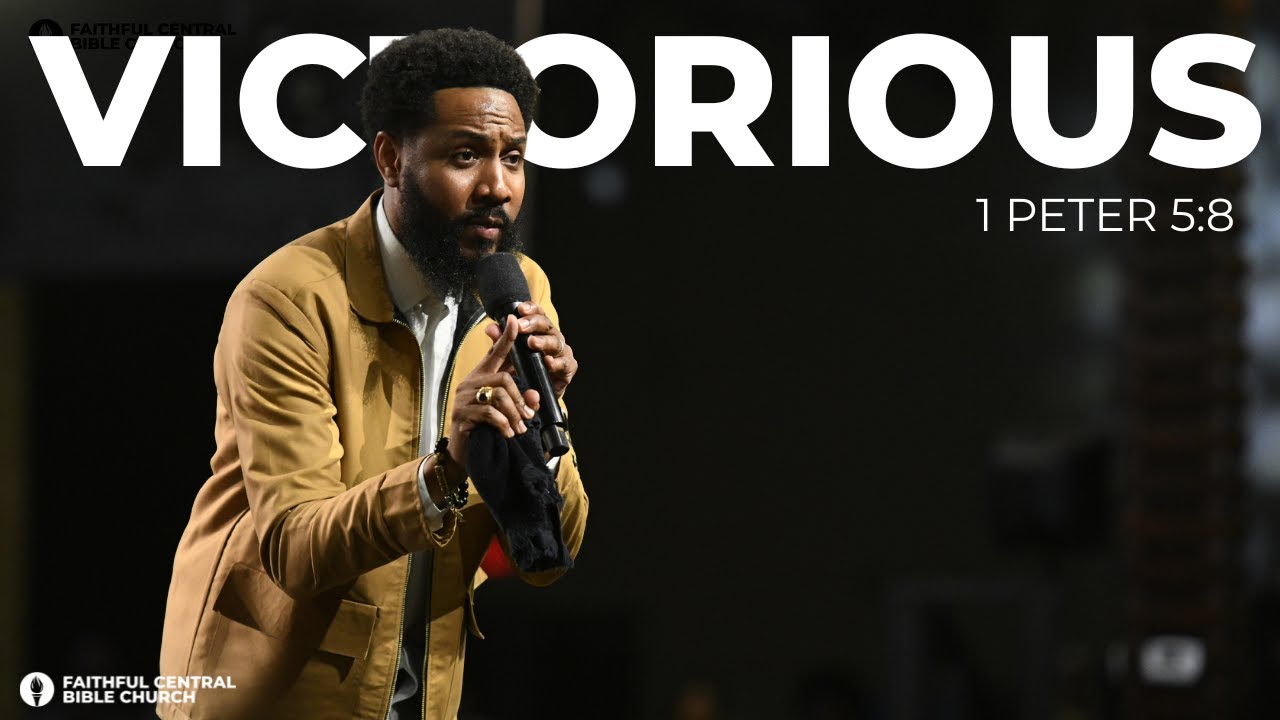 VICTORIOUS | 1 Peter 5:8 x Dr. JP Foster | Finding Freedom in Jesus series