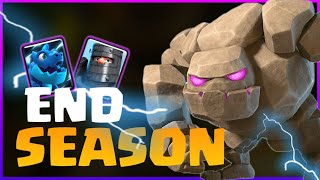 INSANE GOLEM PUSH AT SEASON END!