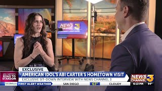 Abi Carter exclusive sit-down interview with News Channel 3