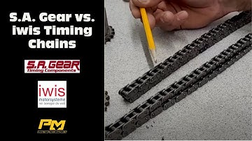 S.A. Gear vs. iwis Timing Chain Comparison at Prestige Motorsports