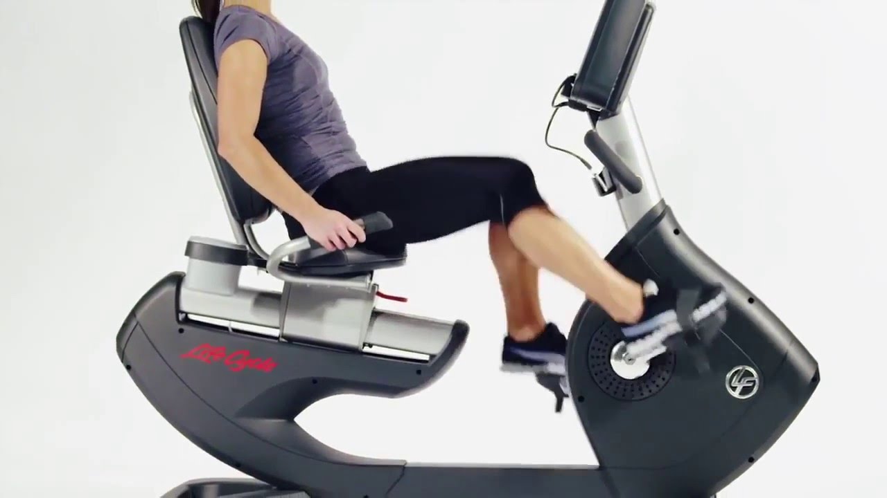 LIFE FITNESS Platinum Club Series Recumbent Lifecycle Bike