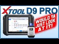 XTOOL D9 PRO Review. The Upgraded Version of D8 / A80 OBDII Diagnostic Scan Tool. DoIP & CAN FD