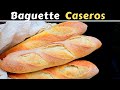 BAGUETTE Pan Francés DORADITO y CRUJIENTE POR FUERA y muy SUAVES por DENTRO! Dulce Hogar Recetas