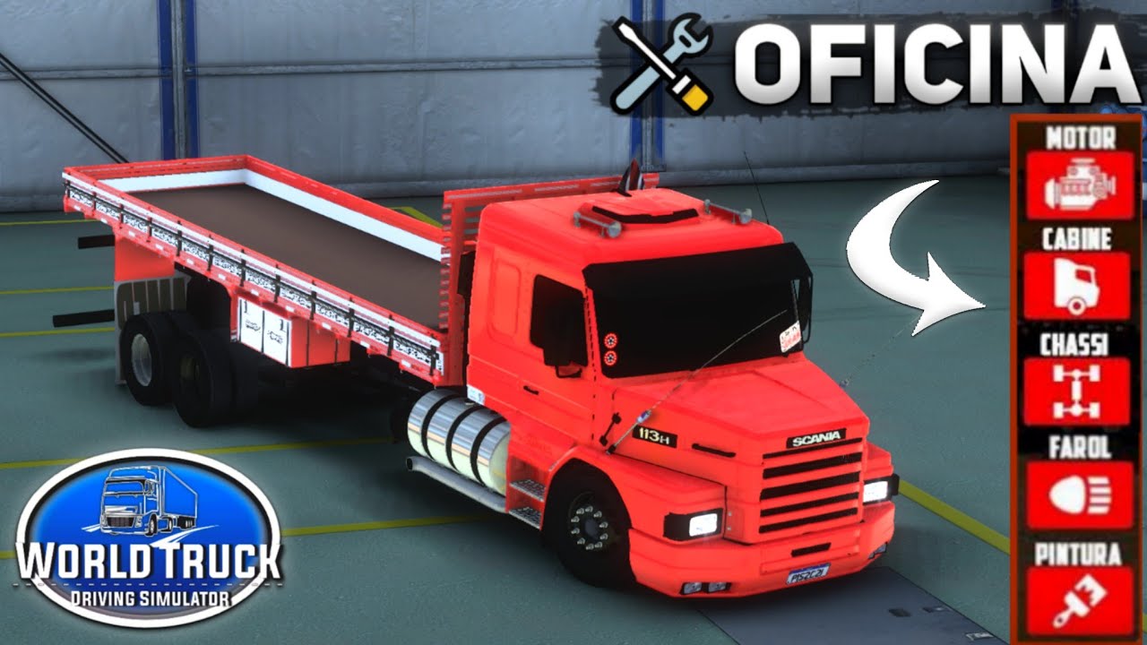 World Truck Driving Simulator DINHEIRO INFINITO v1.045(ULTIMA