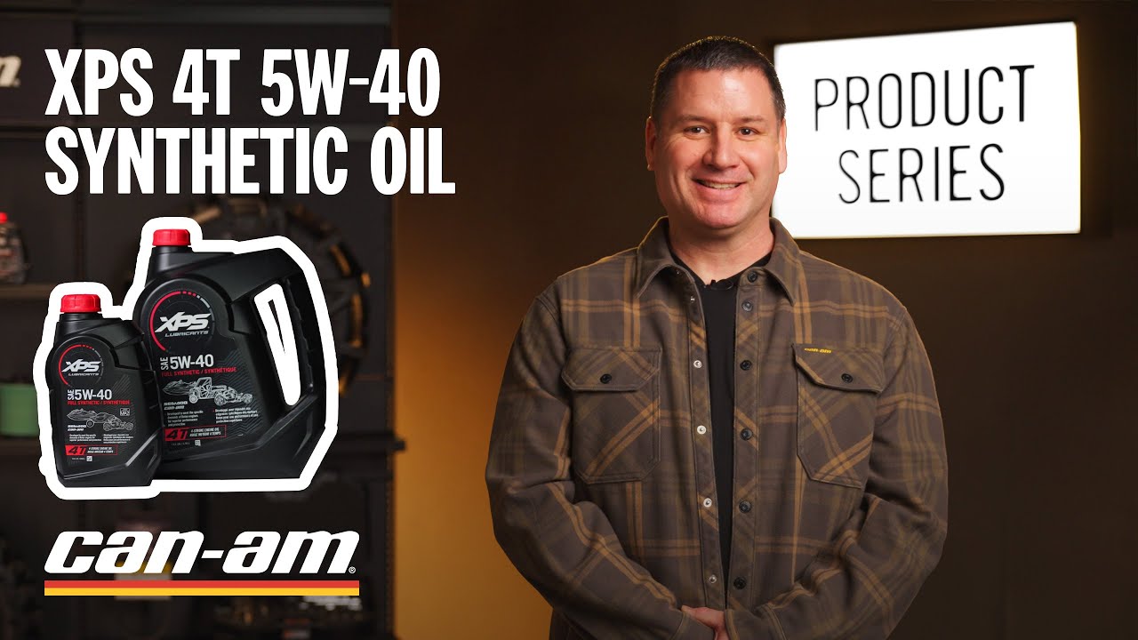 Can-Am XPS 4T 5W-40 Full Synthetic Oil Change Kit for Rotax 500 cc