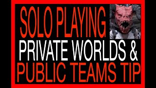 EXTRA XP TIPS SOLO PLAYING PRIVATE WORLDS & PUBLIC TEAMS Fallout 76 guide earn more XP FO76 SPECIAL