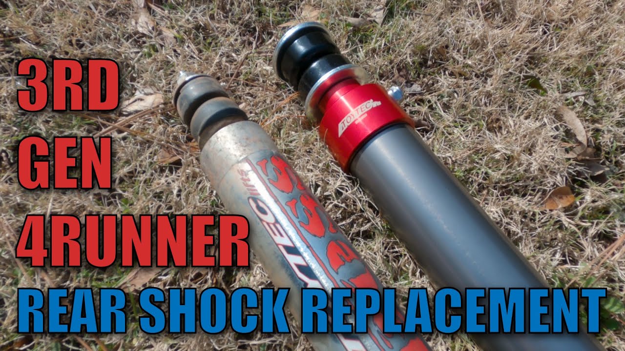 How to Replace the Rear Shocks in Your 3rd Gen 2002 Toyota 4Runner ...