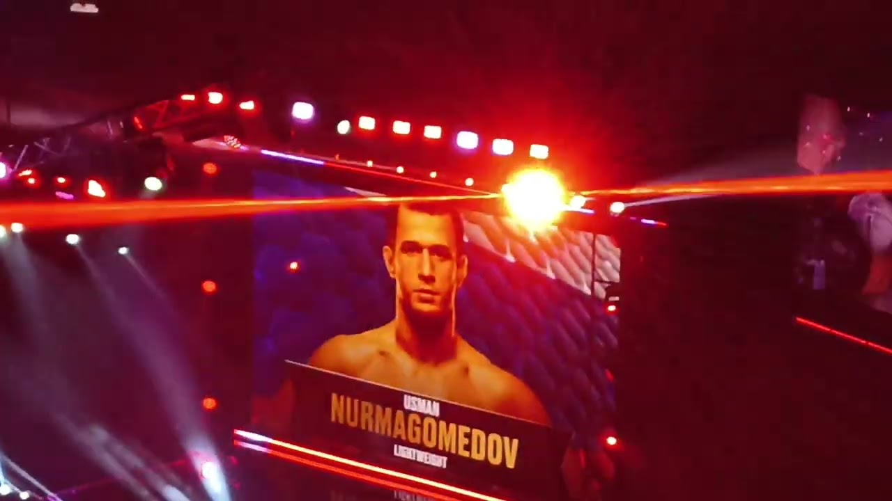 ENTRANCE USMAN NURMAGOMEDOV VS PAUL HUGHES || PFL DAGESTAN VS IRELAND || KHABIB NURMAGOMEDOV || MMA