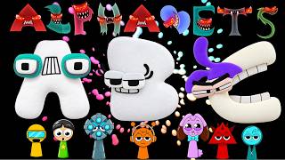 ABC Song for Toddlers Learn Cute Plushie Monster Reverse Transform Fill Letters Fun Shapes