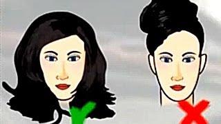 видео Стрижки для женщин с худым овальным лицом и большим носом: короткие, средние и длинные варианты